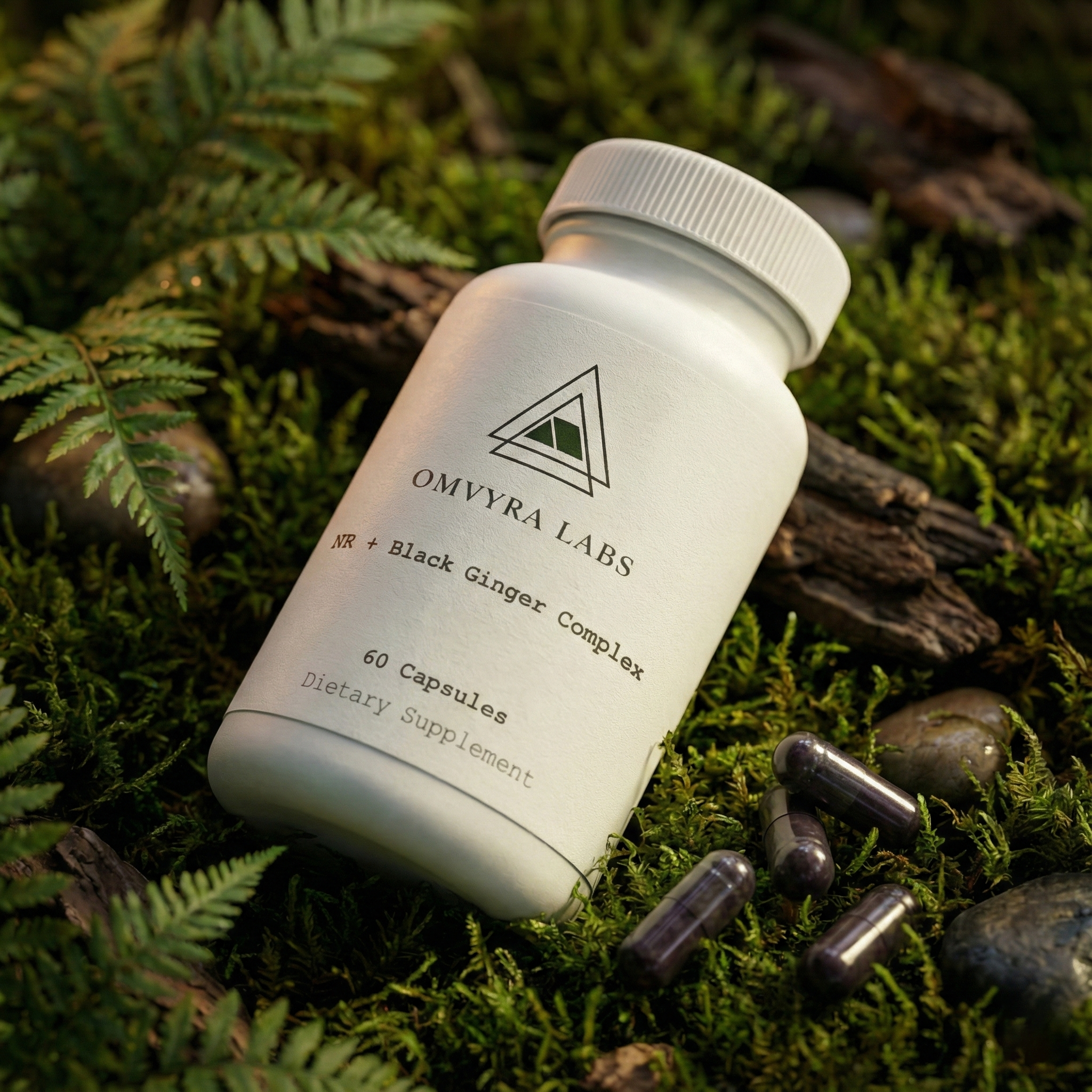 Omvyra Labs NR + Black Ginger Complex