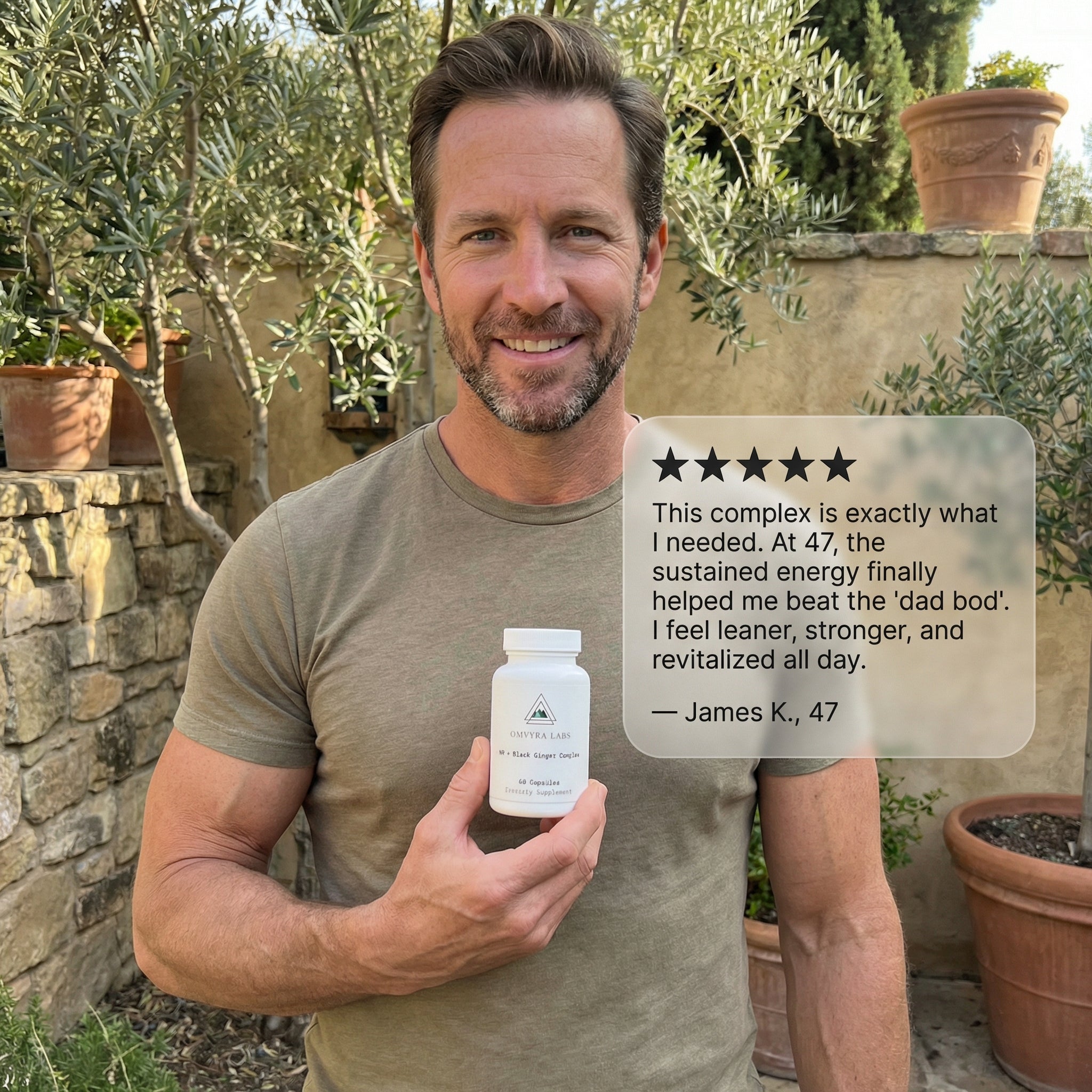 Omvyra Labs NR + Black Ginger Complex