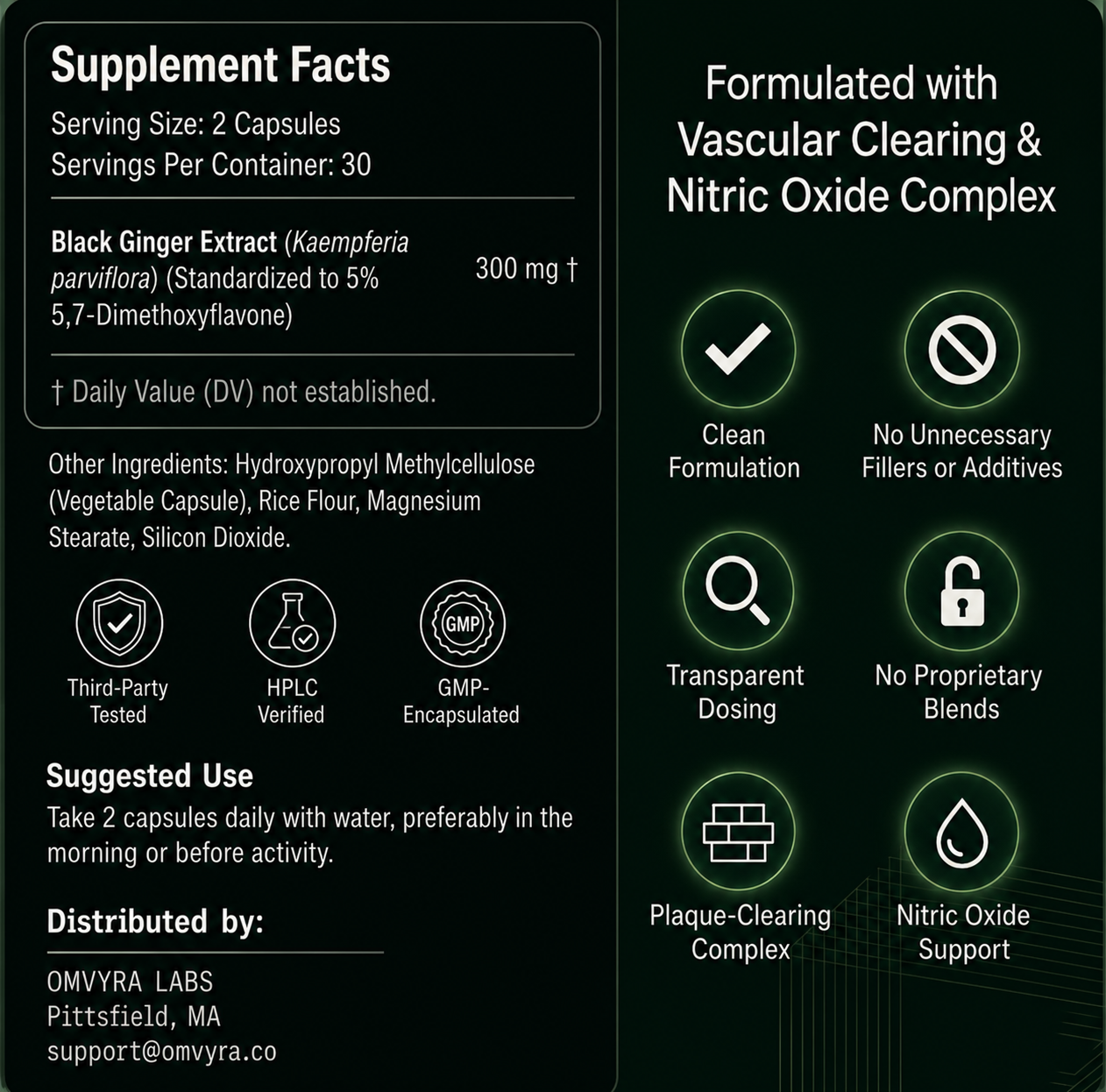 Omvyra™ –  Black Ginger Complex